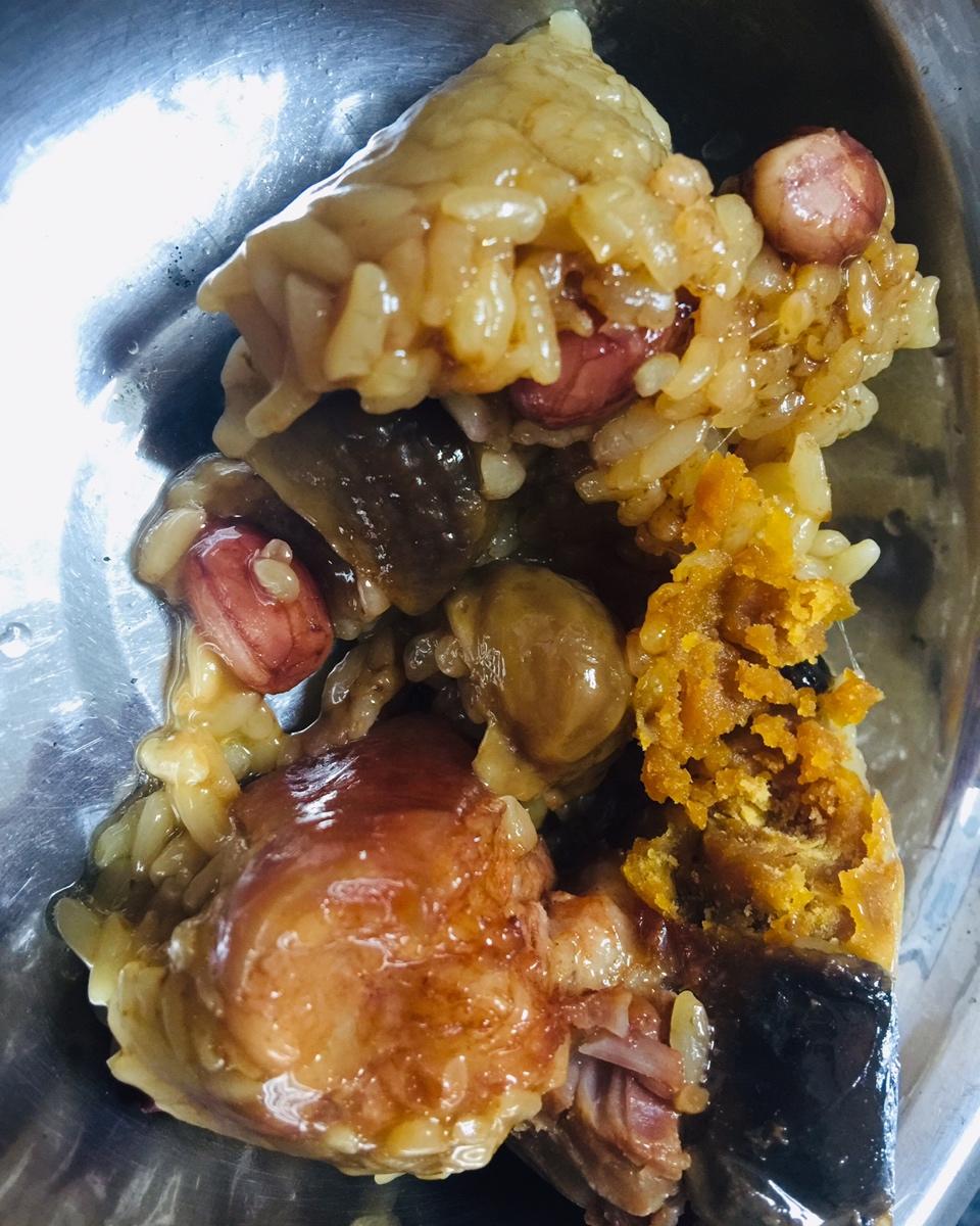 独家蛋黄板栗肉粽