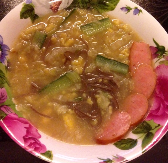 白菜疙瘩汤