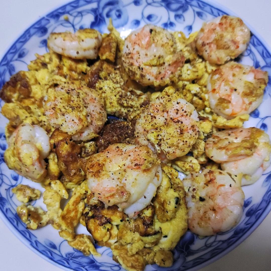 虾仁滑炒鸡蛋