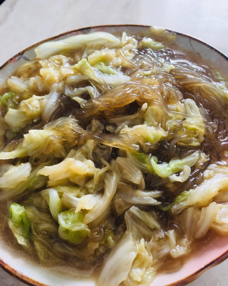 白菜炖粉条