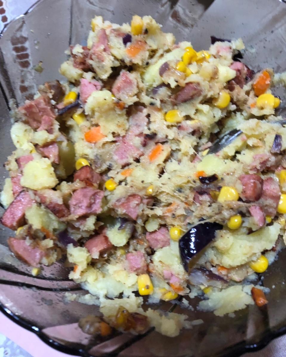 芝士焗土豆泥