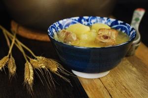 #拉歌蒂尼菜谱#味噌土豆肋排汤的做法 步骤13