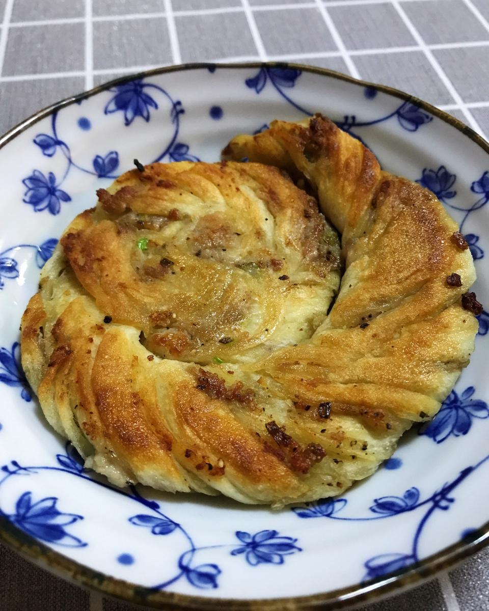 千层香酥牛肉饼