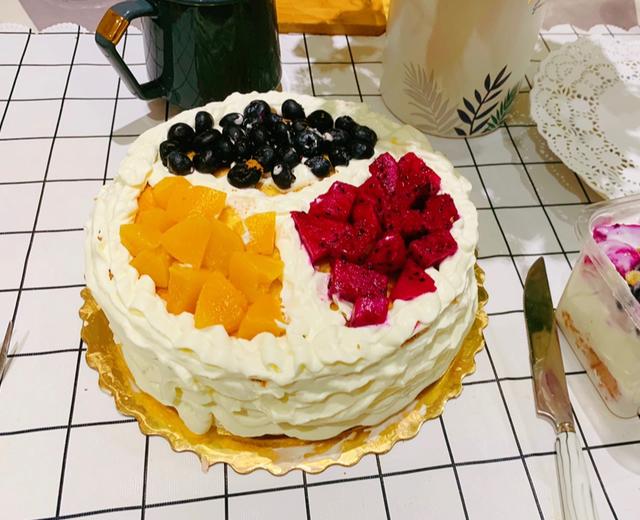 生日蛋糕水果蛋糕8寸威风