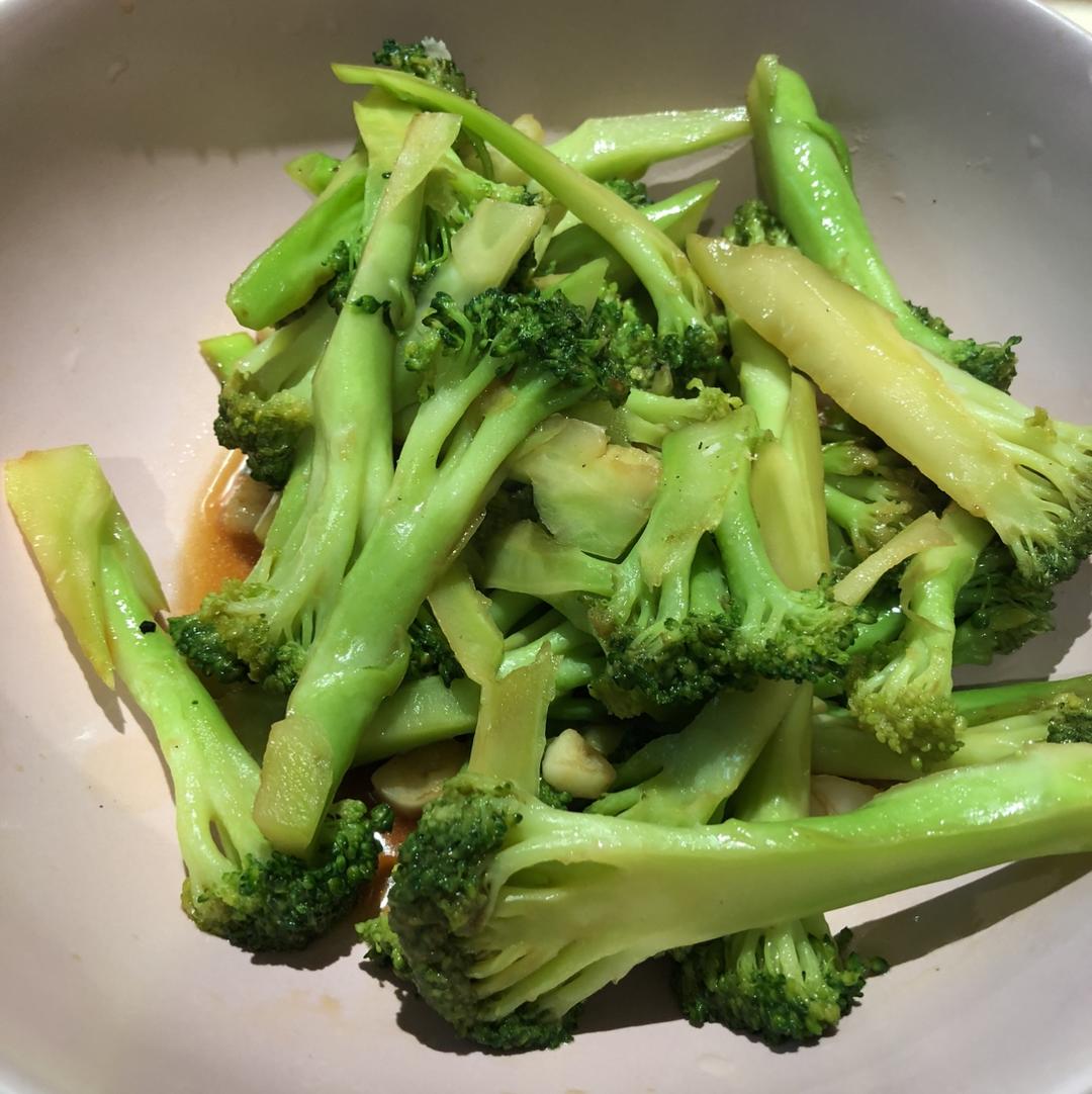 蚝油蒜蓉西兰花