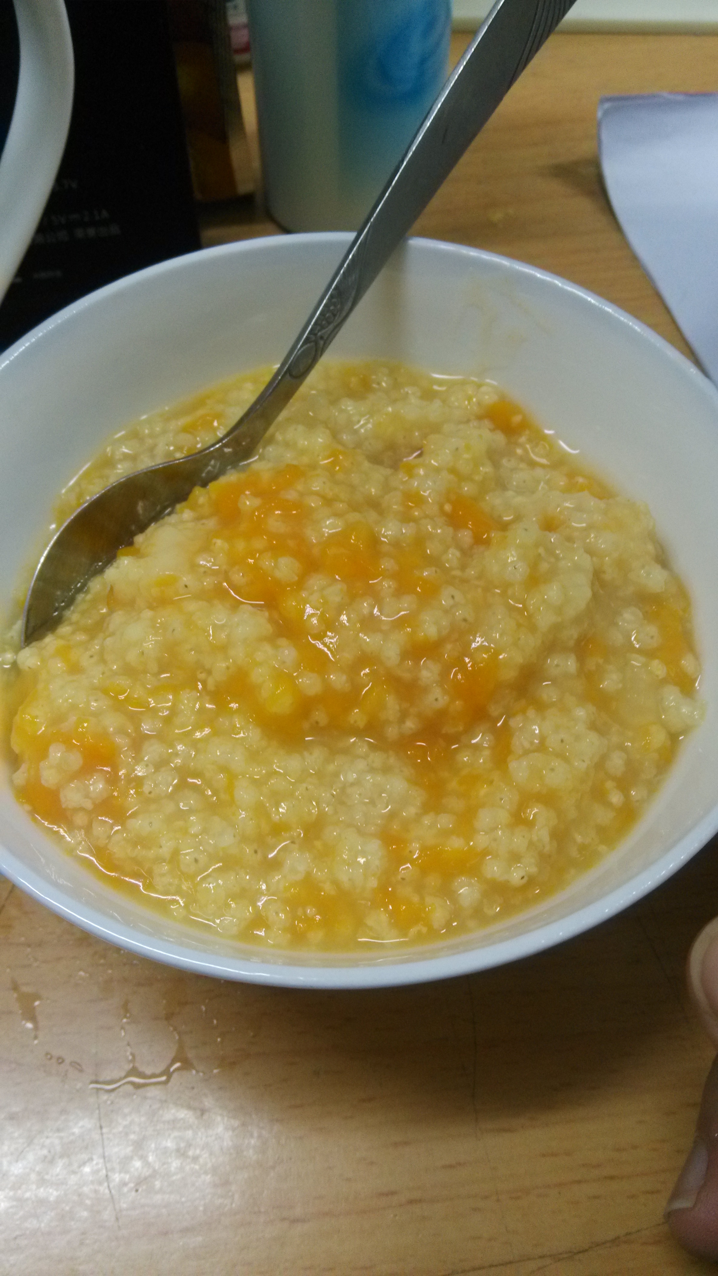 李多多做的南瓜小米粥