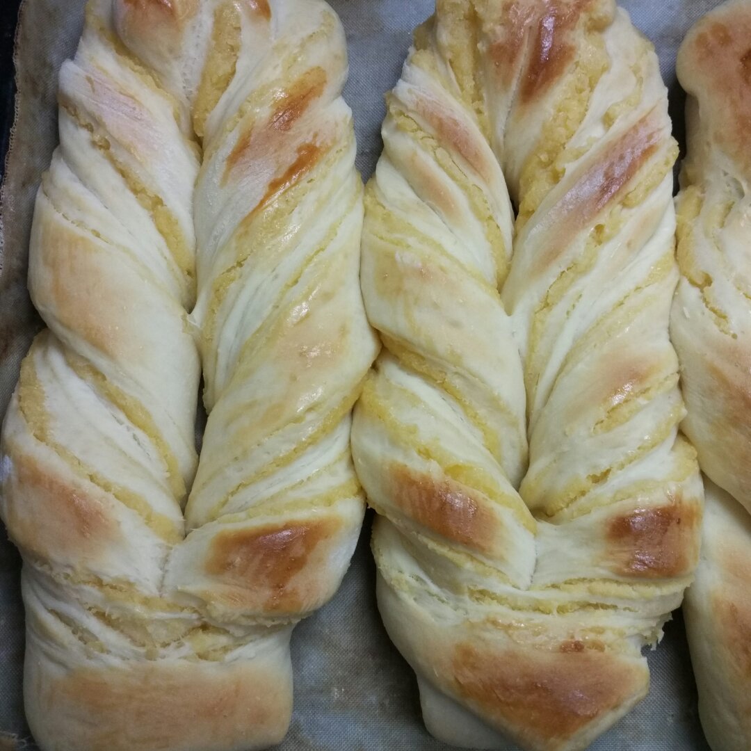 奶黄面包条（汤种法）