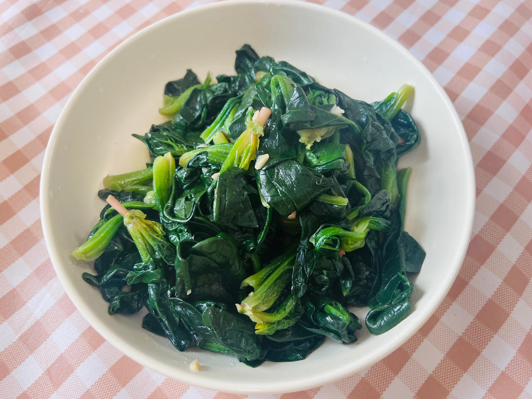 蒜蓉炒菠菜
