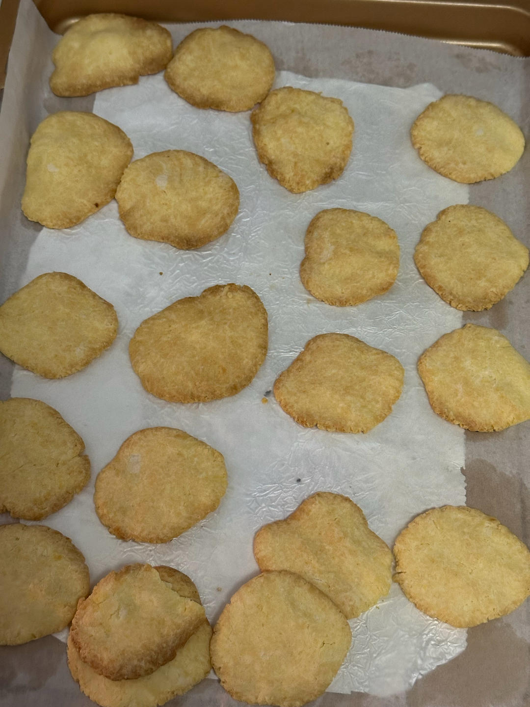 咸口手指饼干（消耗澄面）可做甜味