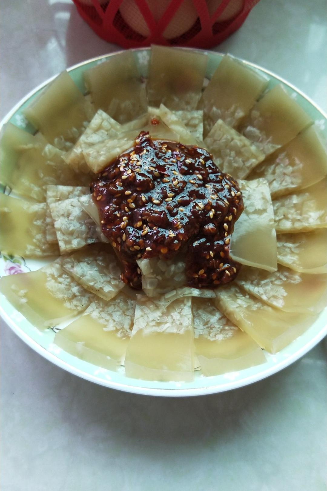 吃真正的胶原蛋白：水晶皮冻