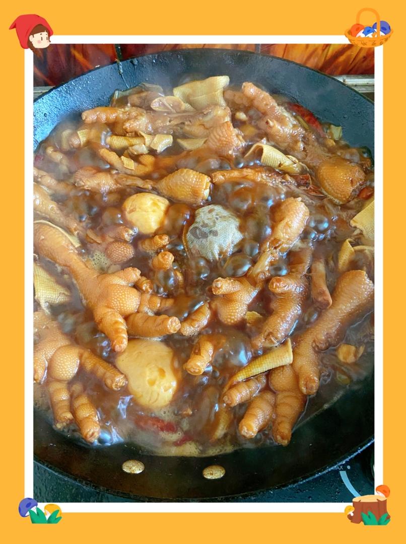 超级好吃的卤鸡爪(张亮卤世界方子)