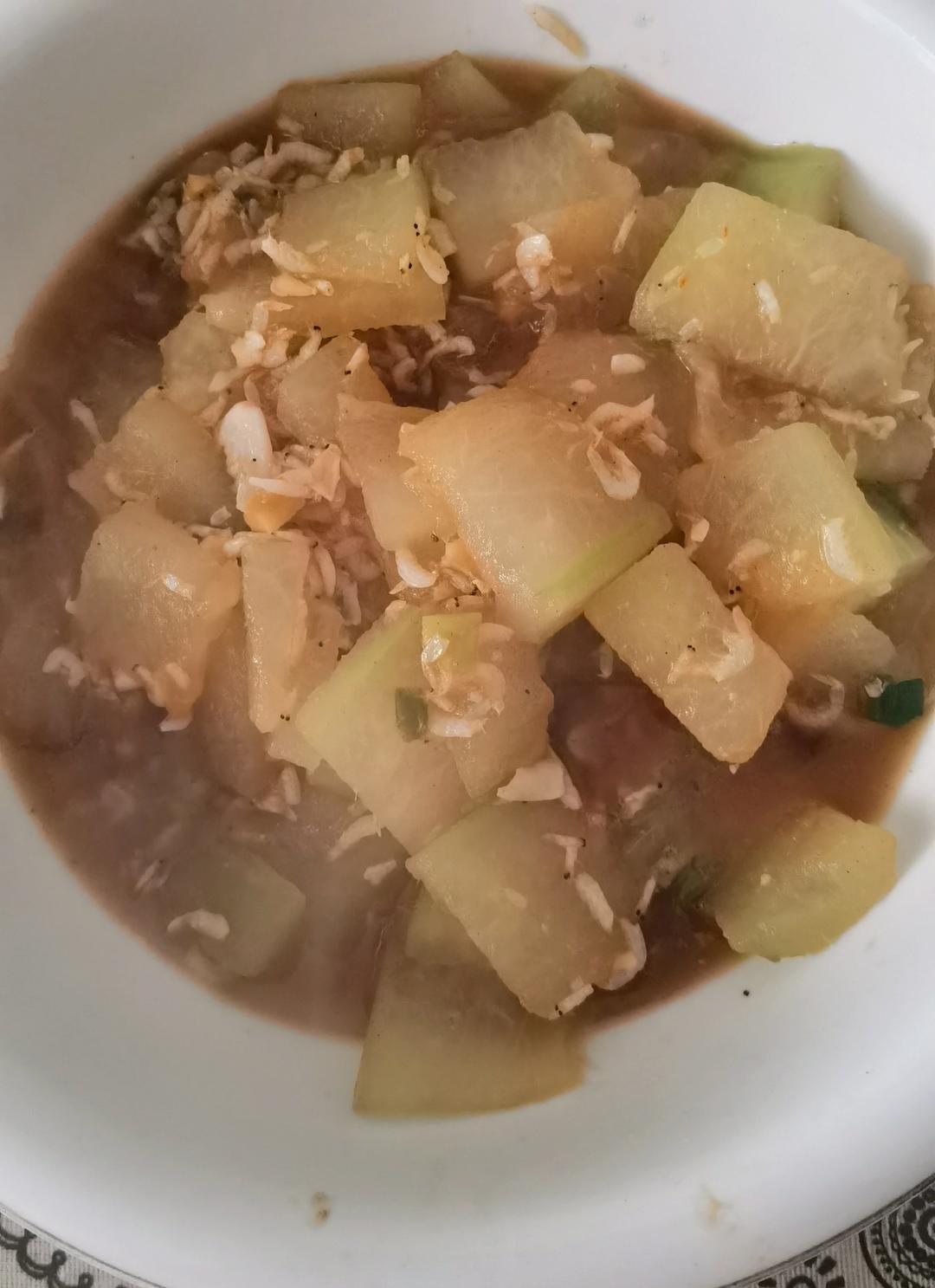 虾皮炒冬瓜