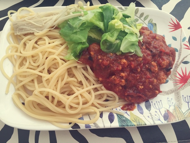 番茄肉酱意大利面