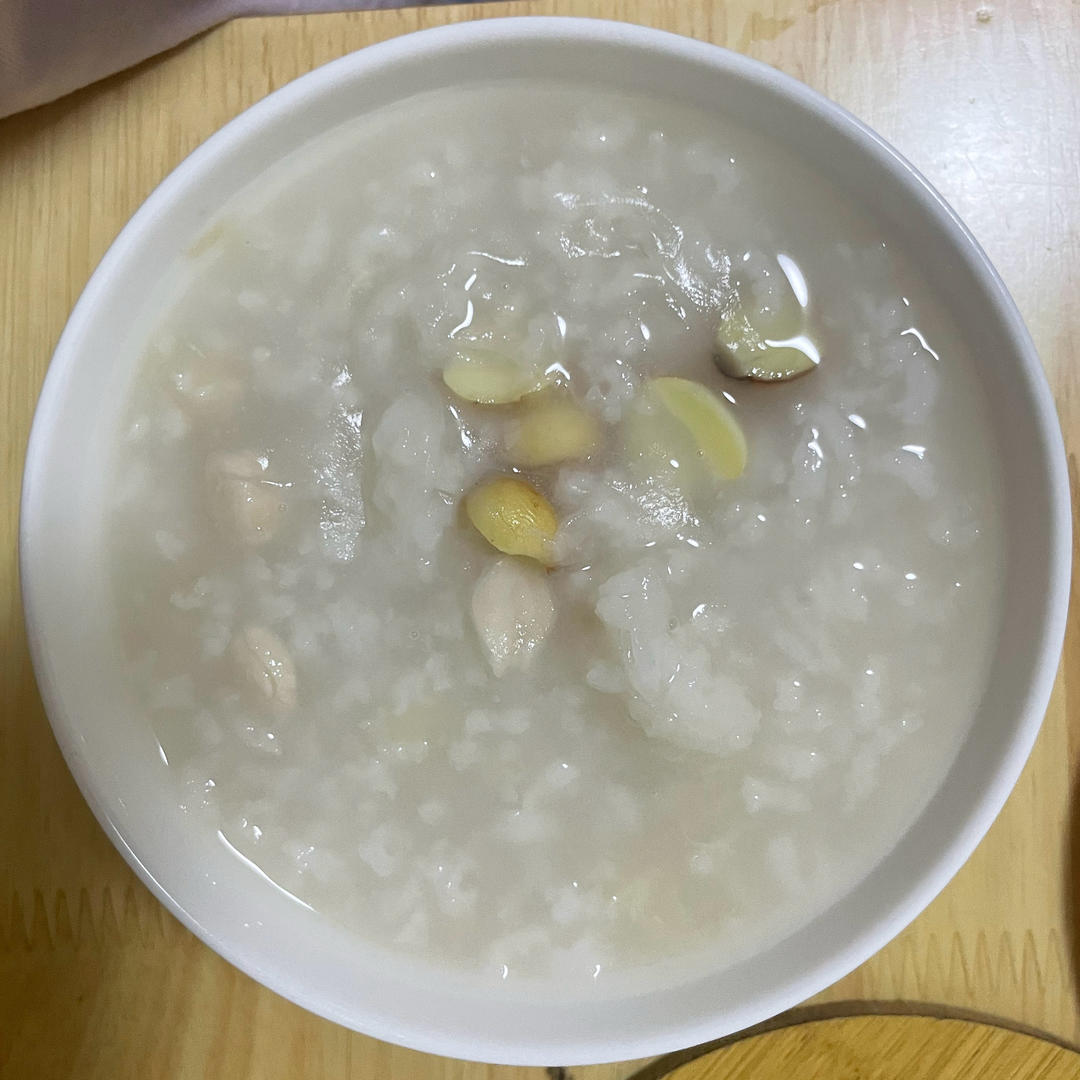 莲子百合粥