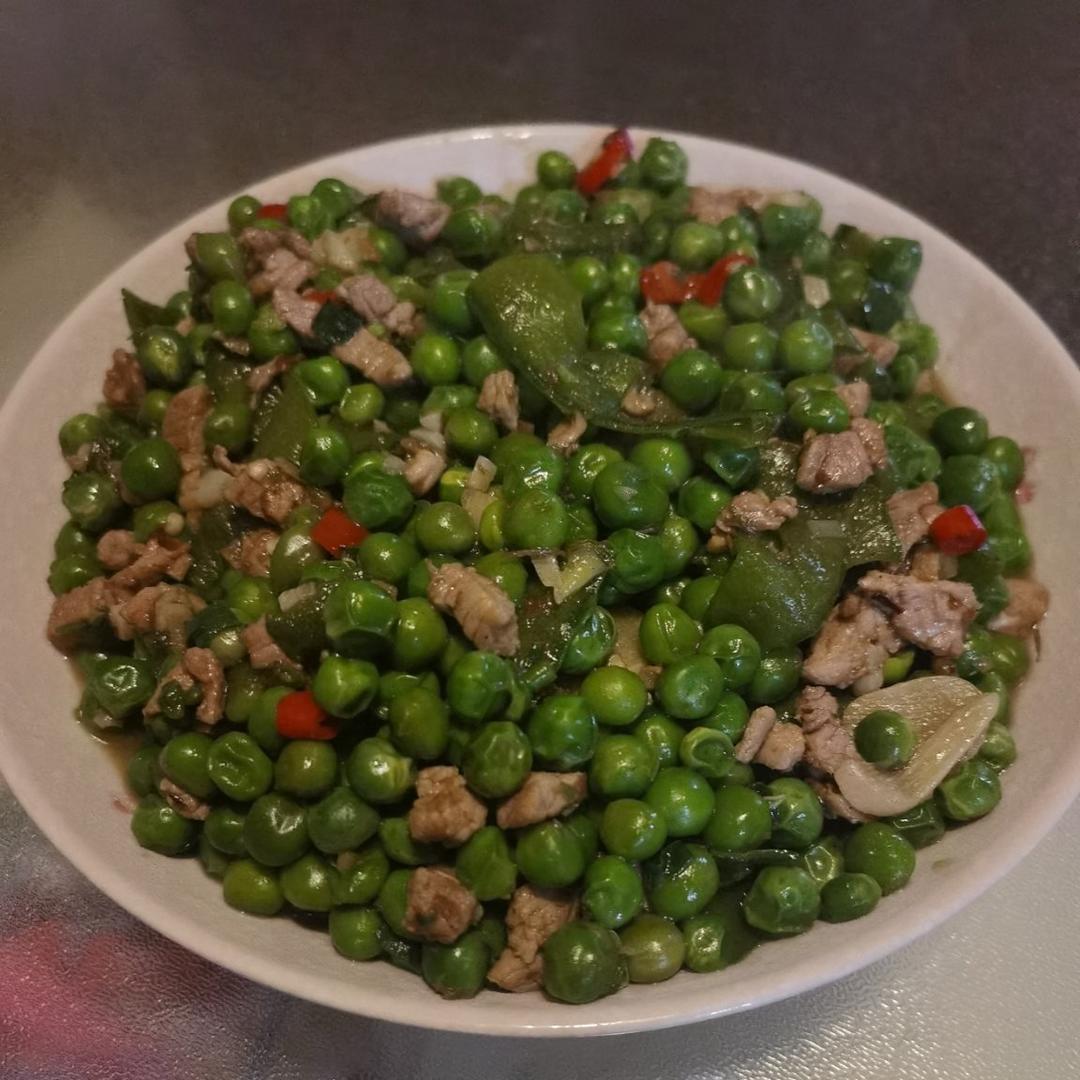超下饭的豌豆肉沫