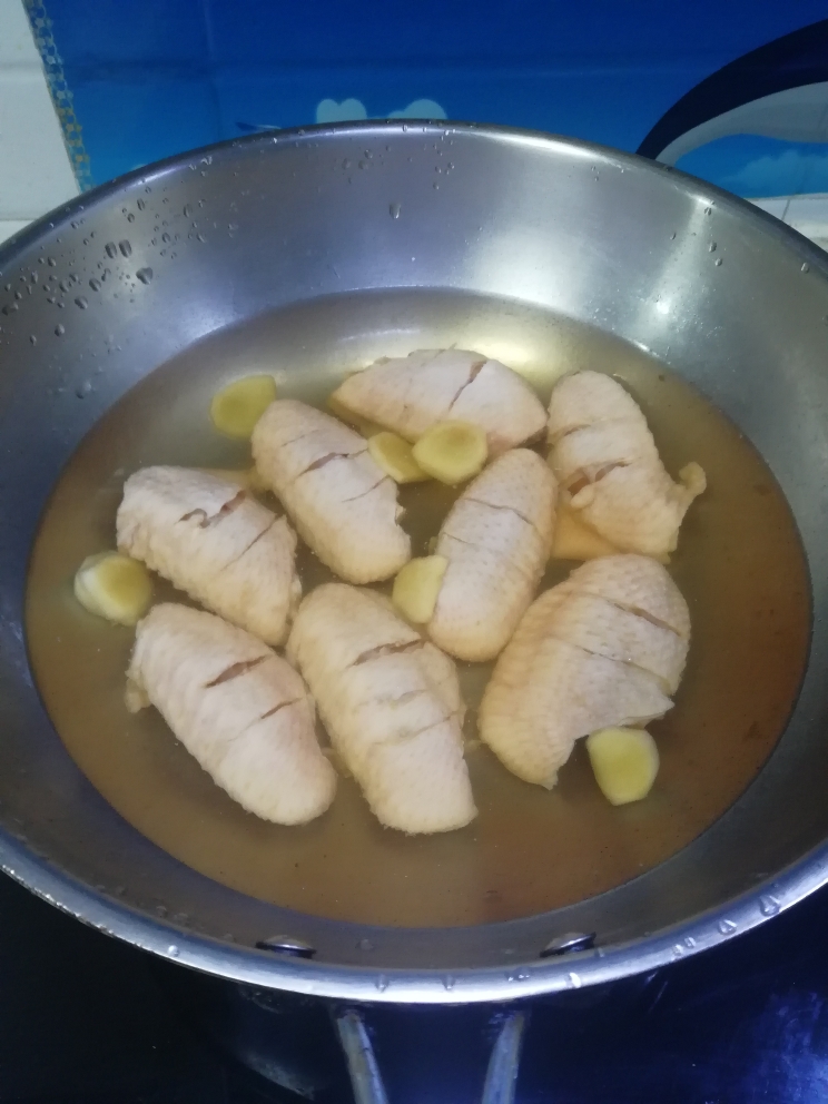 可乐鸡翅配芙蓉蔬菜汤的做法 步骤6