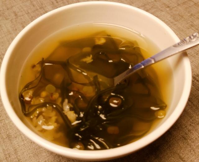 海带绿豆汤 广东糖水的做法