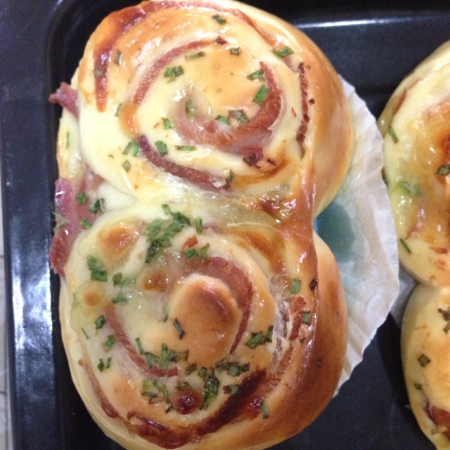 培根乳酪小面包