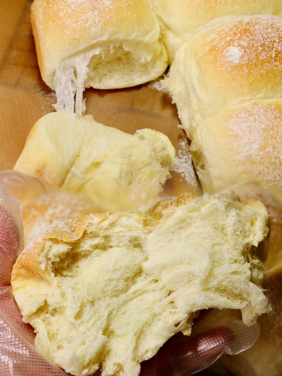 纯奶手撕吐司的做法 步骤1