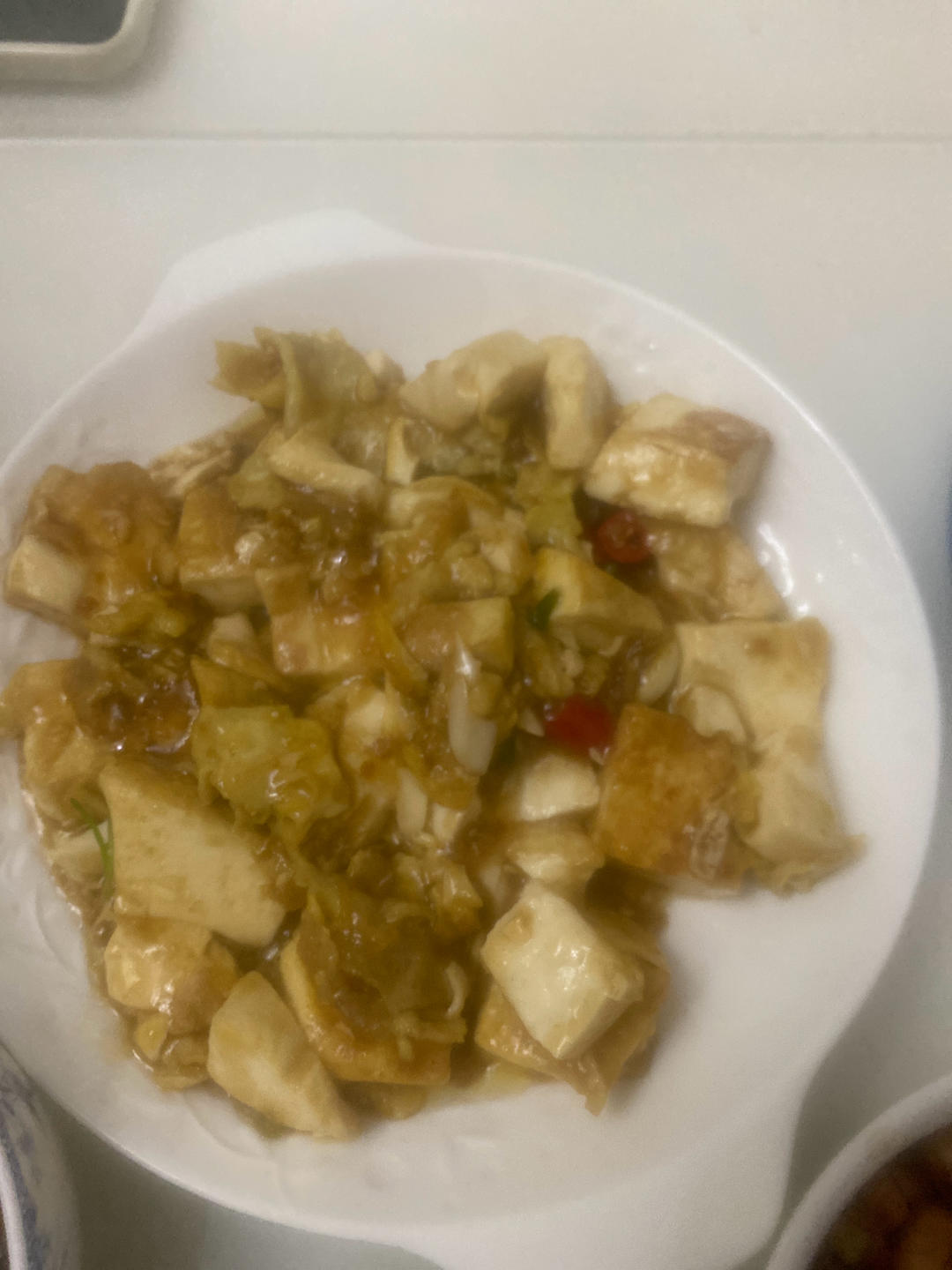 超级好吃的家常香煎鸡蛋豆腐