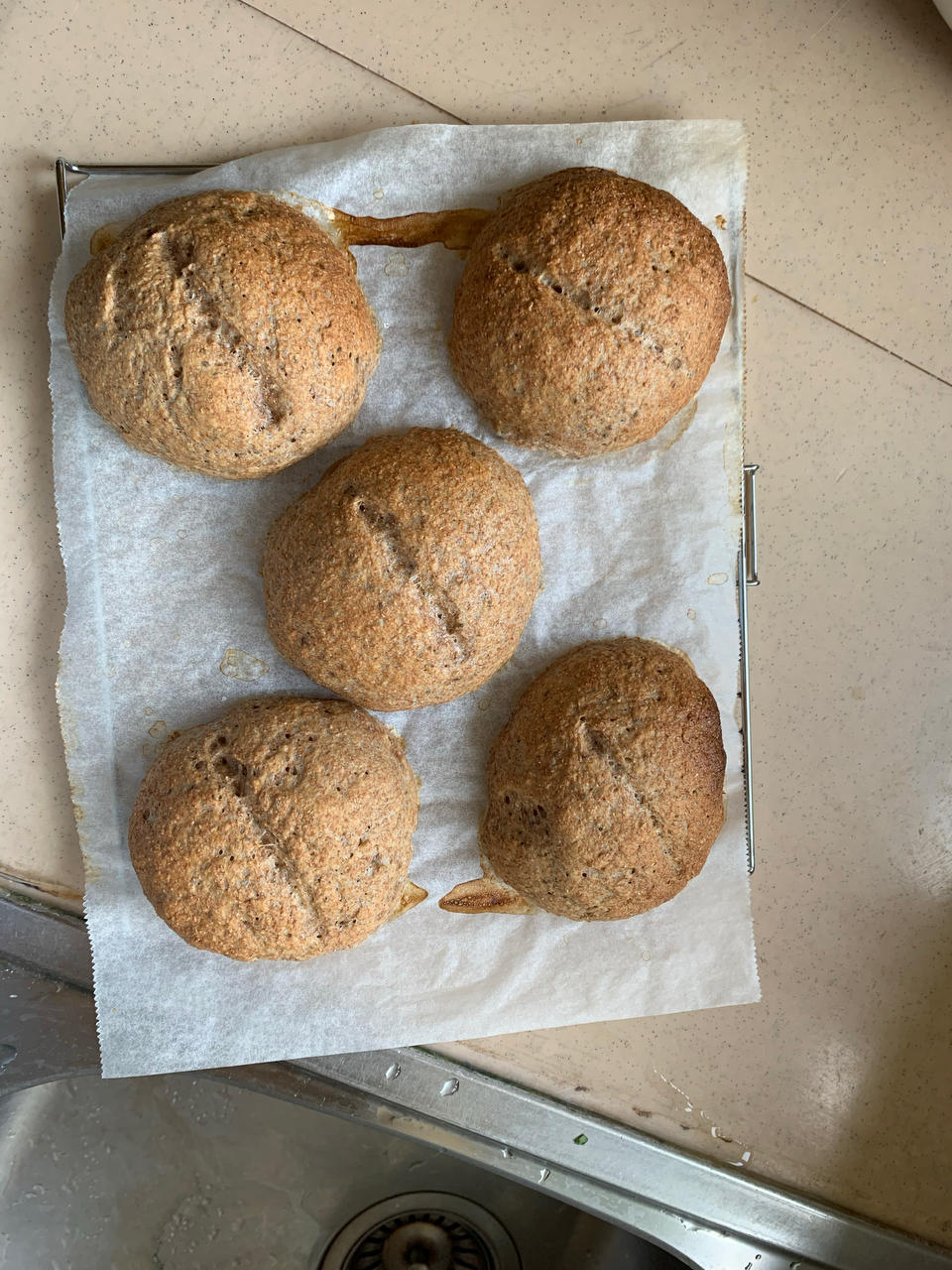 低卡烘焙——会上瘾的法式芝麻球