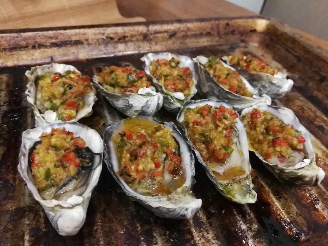 蒜蓉烤生蚝（烤箱版首发）