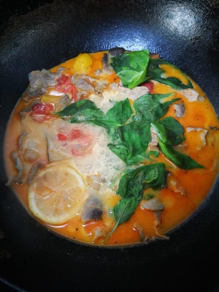 泰式红咖喱烩牛肉【食材包操作说明】