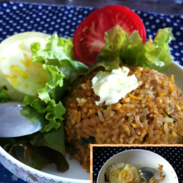 傻瓜版酱油炒饭