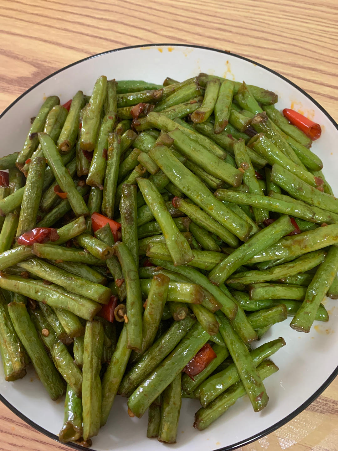 清炒豆角