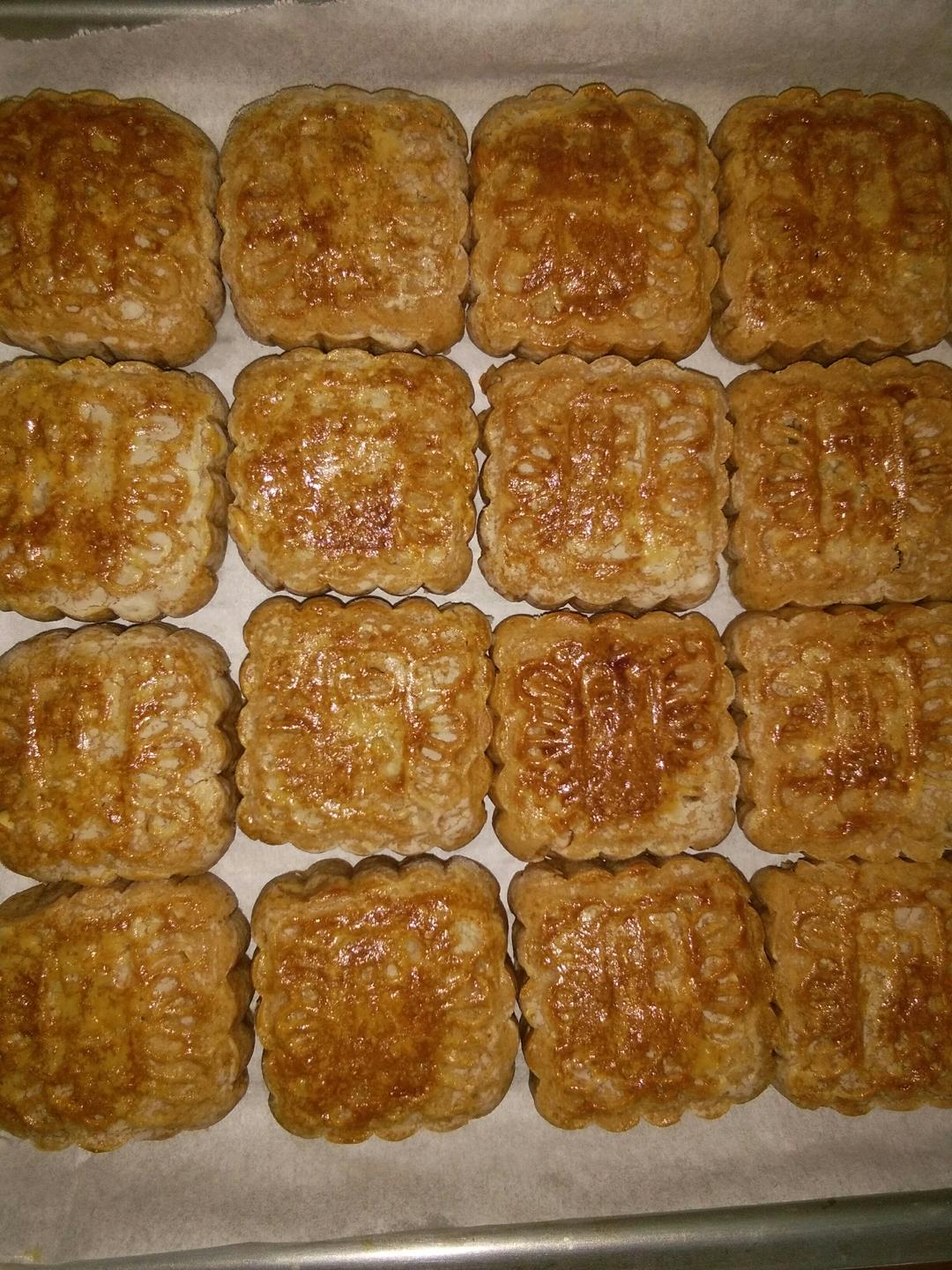 广式五仁月饼蜂蜜版（不用转化糖浆）