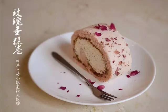 玫瑰蛋糕卷