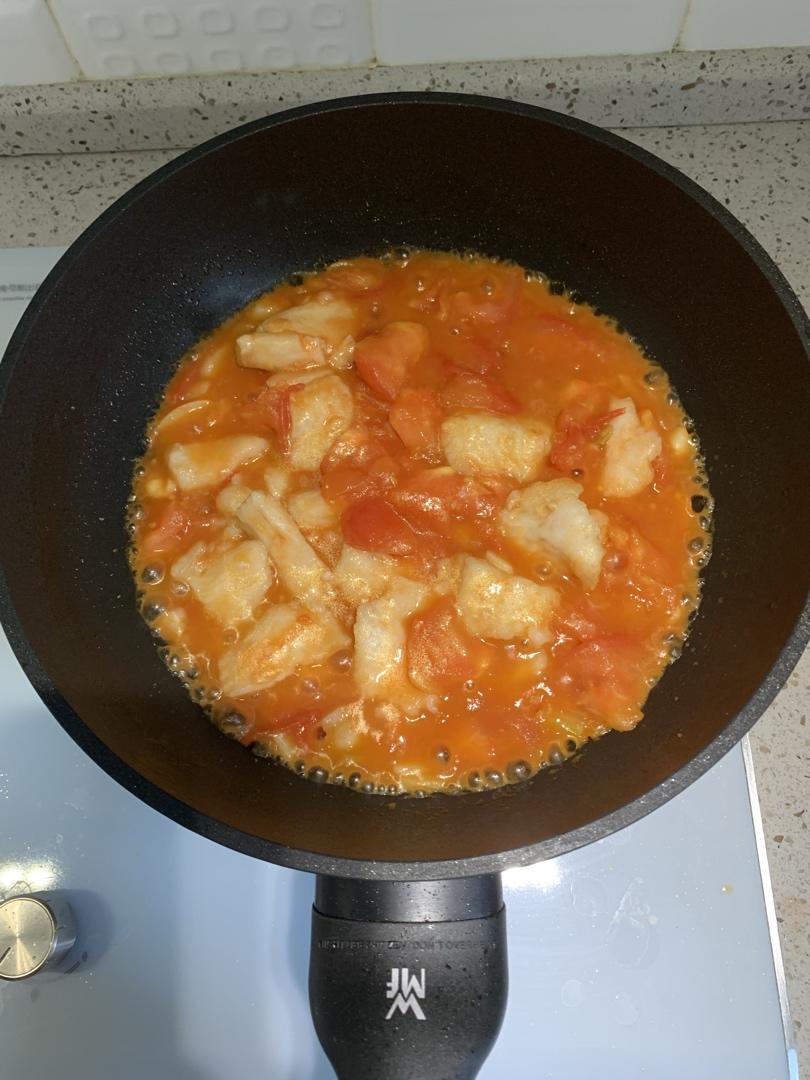 作弊手法的番茄巴沙鱼