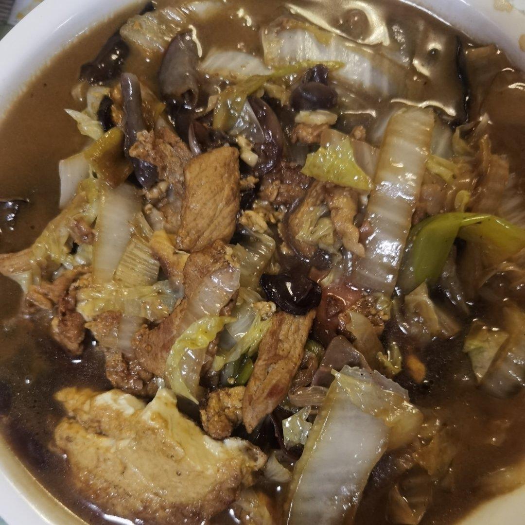 白菜豆腐煲