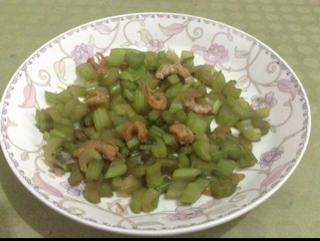 虾米炒芹菜