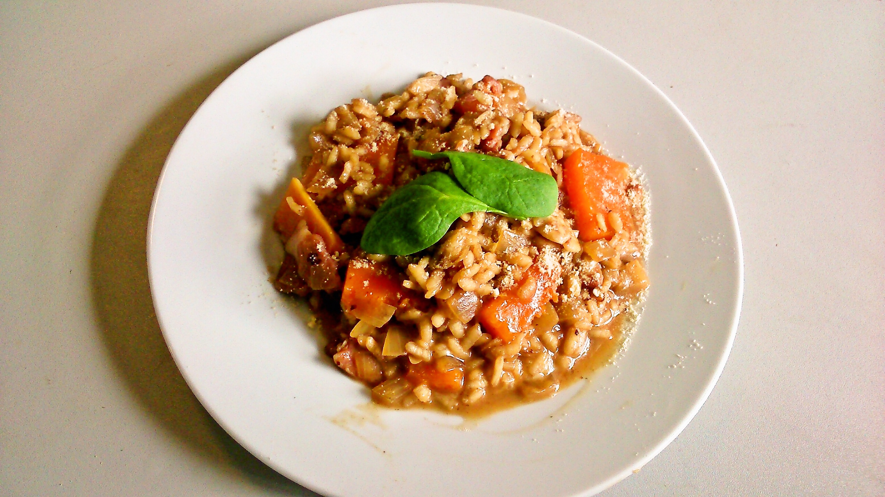 南瓜risotto