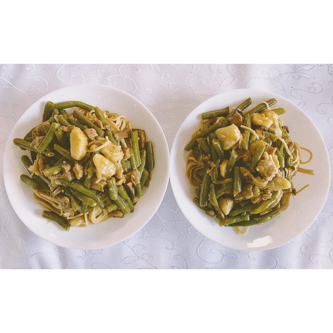 豆角焖面