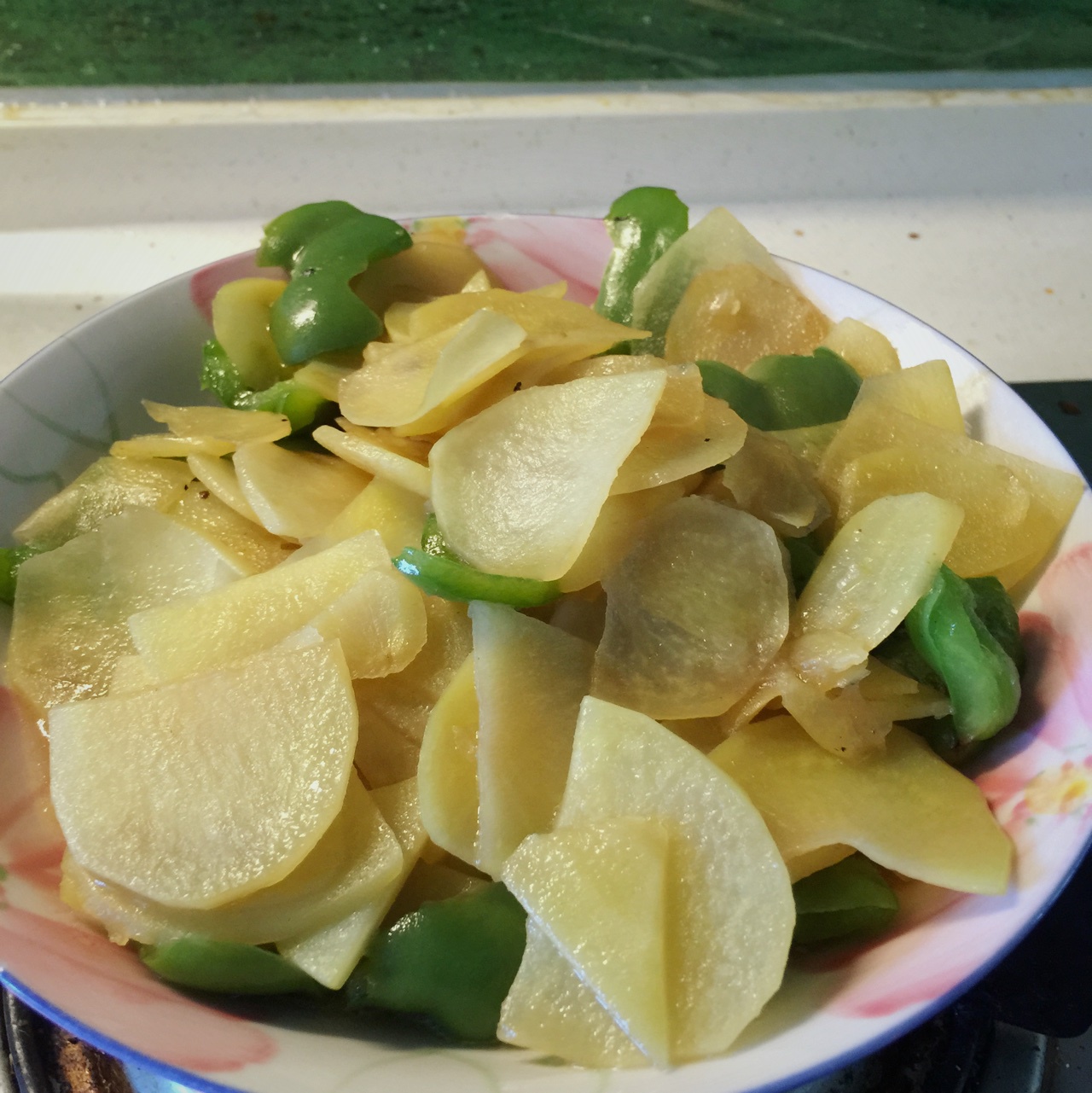 懒人版青椒土豆片