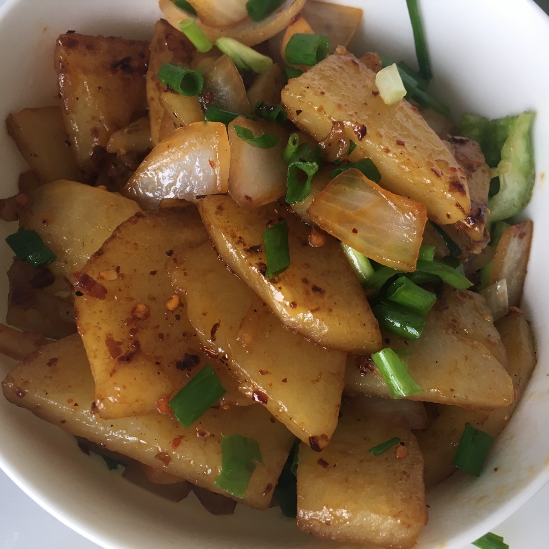 干锅土豆片