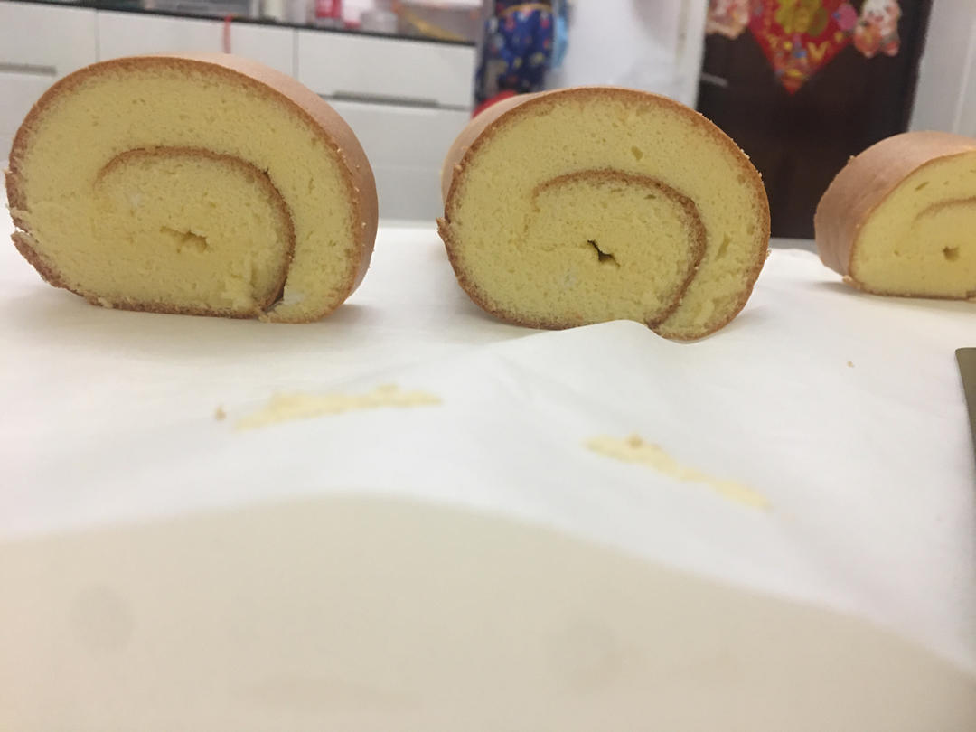 不开裂，不掉皮完美原味蛋糕卷