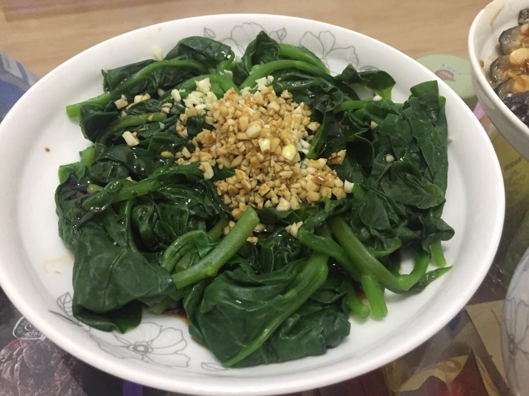凉拌木耳菜（史上最简单的方子）