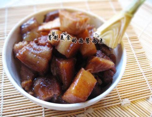 竹笋烧肉的做法