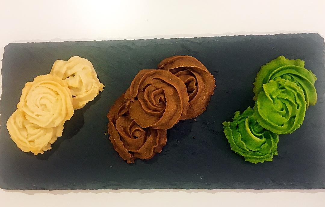 零失败花纹超级立体的黄油曲奇