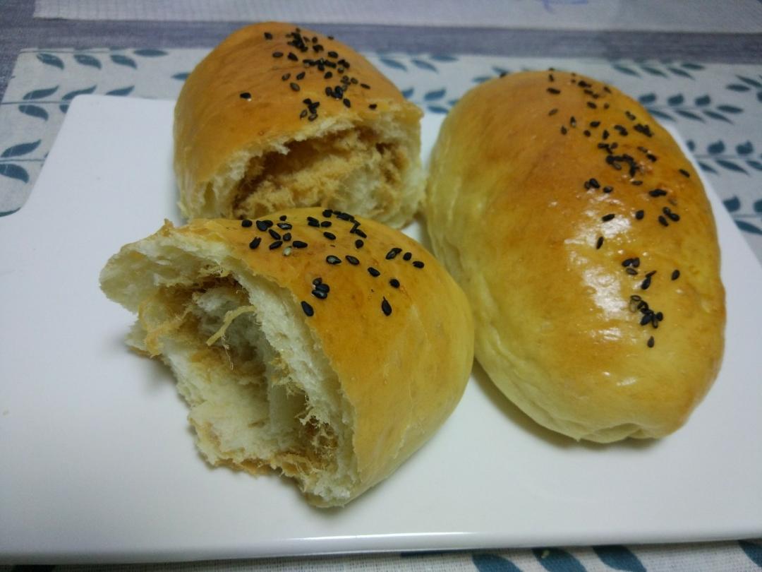 肉松沙拉酱面包（65度汤种）