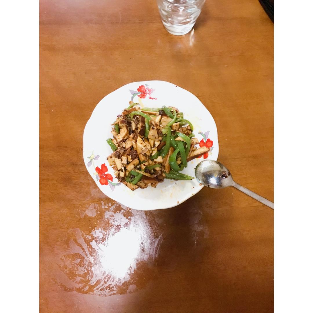 青椒豆腐干