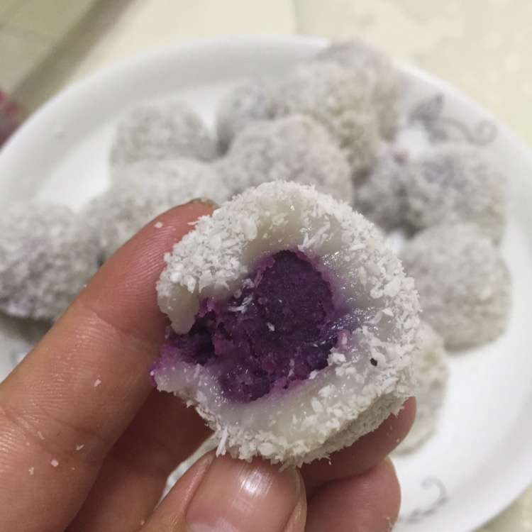 紫薯糯米糍