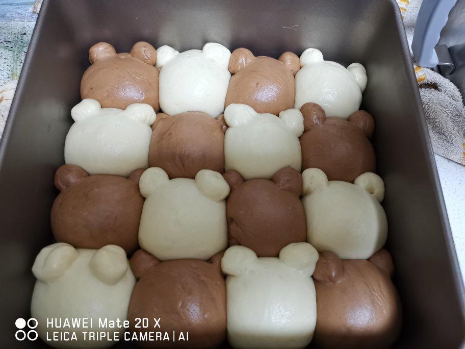 一次发酵网红小熊挤挤面包简单易做