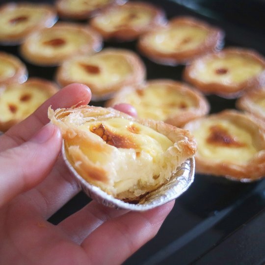 超完美味道超正的蛋挞配方，比KFC的还要嫩还要香~做过最好吃的蛋挞配方