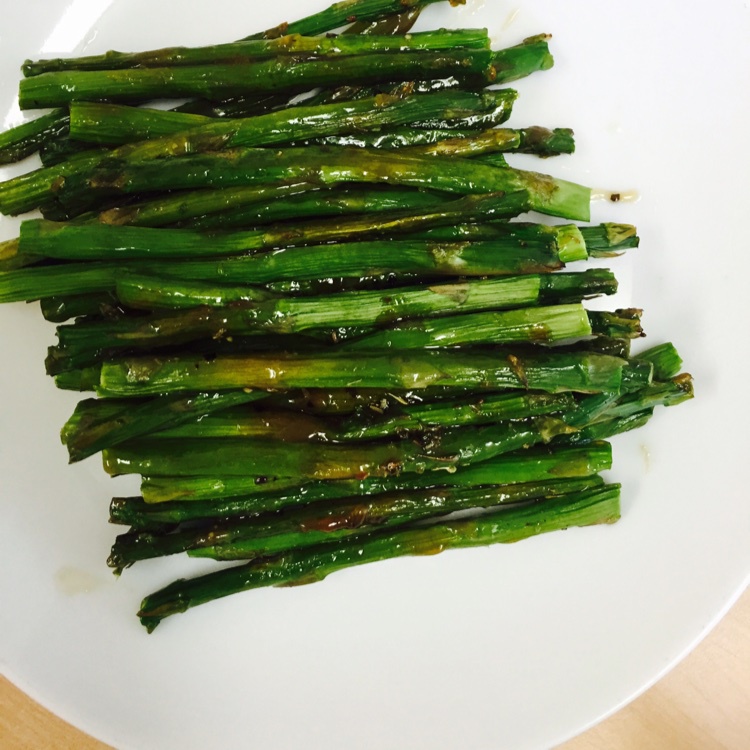 白灼芦笋