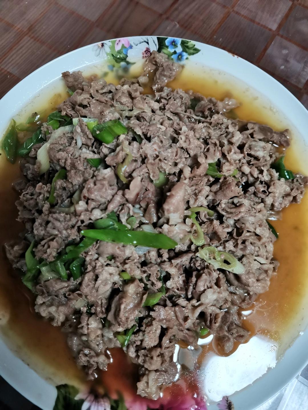 葱爆羊肉