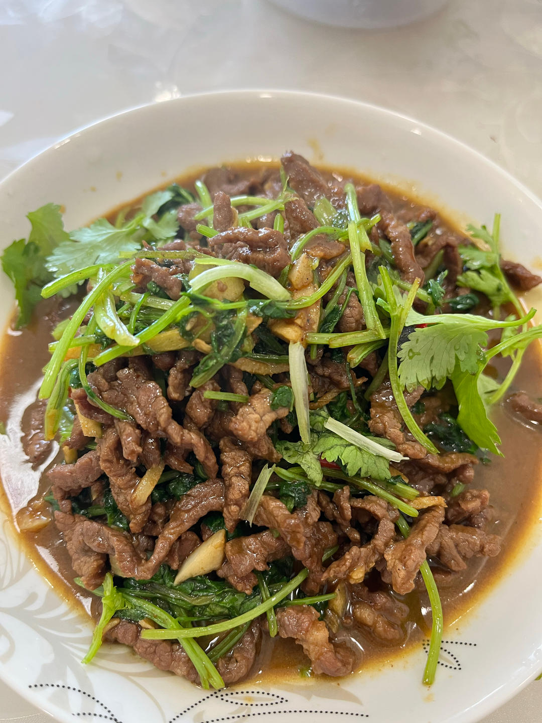 香菜牛肉